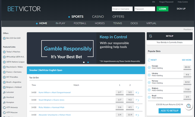 BetVictor Screenshot