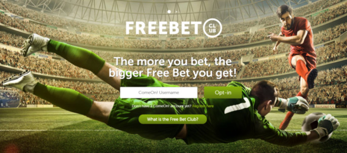 ComeOn Free Bet Club