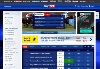 Sky Bet Screenshot