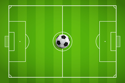 Football Pitch Graphic