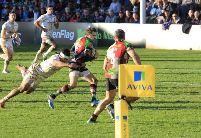 Aviva Premiership Rugby Match