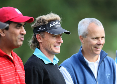 Bernhard Langer and Senior Golfers