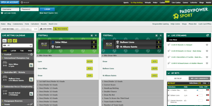 Paddy Power Screenshot