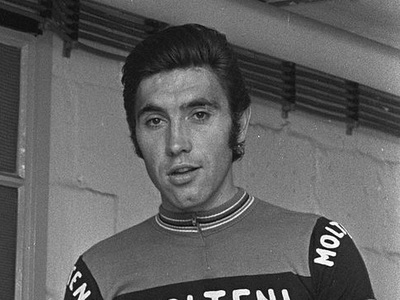 Cyclist Eddy Merckxx