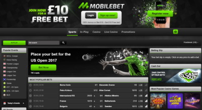 MobileBet Screenshot