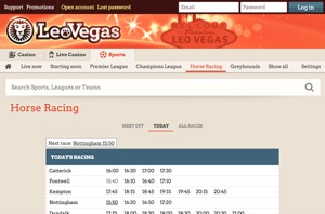 LeoVegas Screenshot