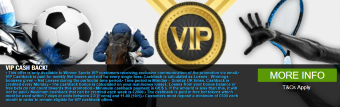 Winner VIP Cashback