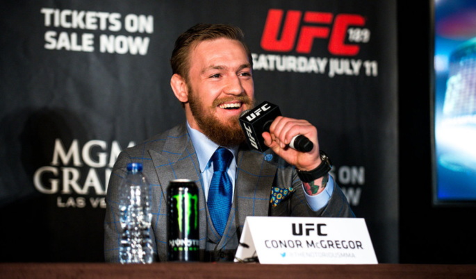 Conor McGregor During Press Conference