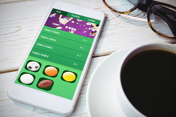 Betting App on Smartphone