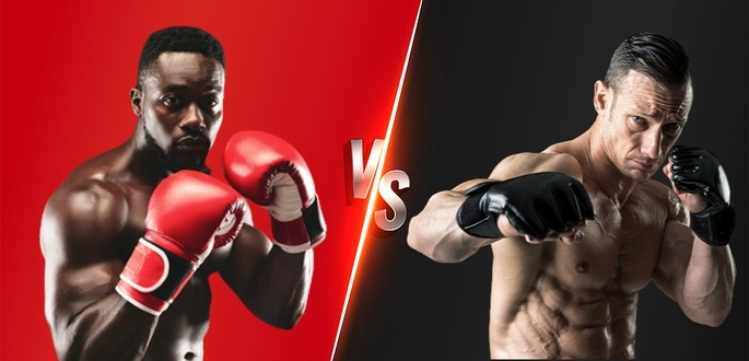 Boxer Versus MMA Fighter
