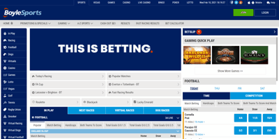 BoyleSports Screenshot