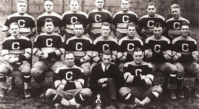 Canton Bulldogs American Football Team in 1923