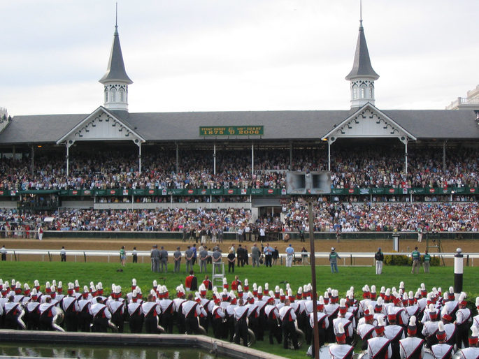 University of Louisville Marching Band at the Kentucky Derby