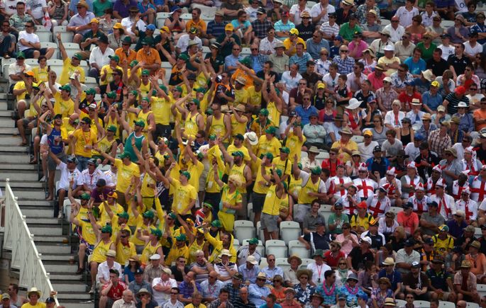 Fans During Ashes Test in 2013