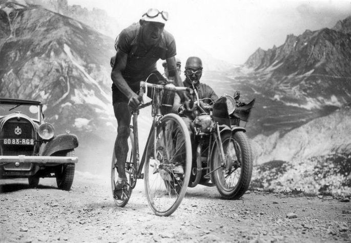 Federico Ezquerra Riding Tour de France Mountain Stage