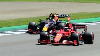 Ferrari and Red Bull F1 Cars