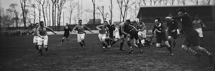 Five Nations Match Between France and Wales in 1922