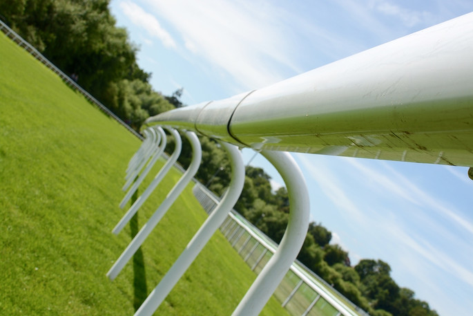 Horse Race Track Rails