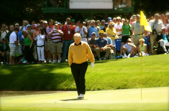 Jack Nicklaus at the Masters in 2007