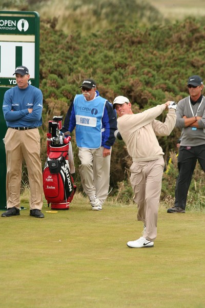 Justin Leonard at the Open