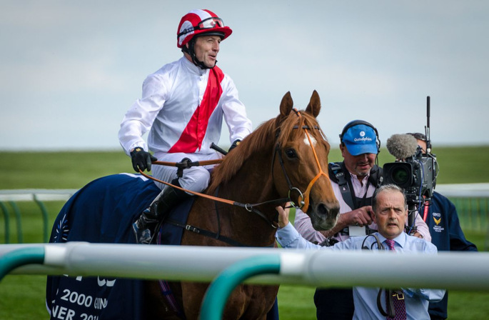 Kieren Fallon on 2000 Guineas Winner Night of Thunder