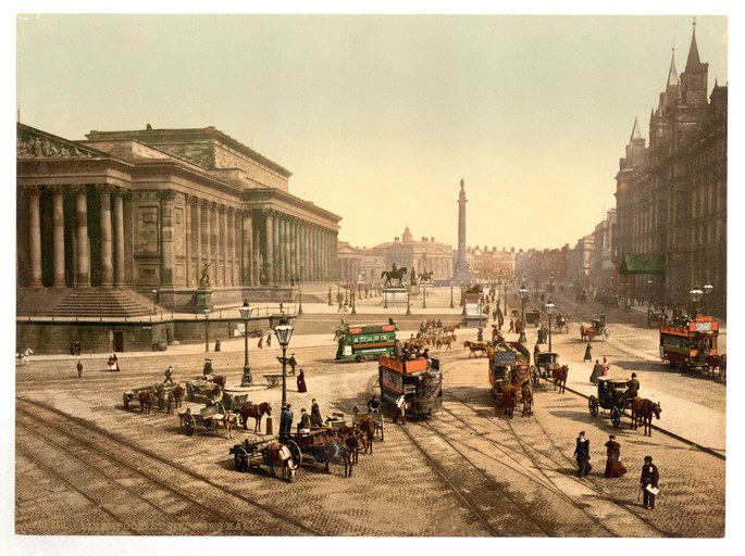 St George's Hall on Lime Street in Liverpool