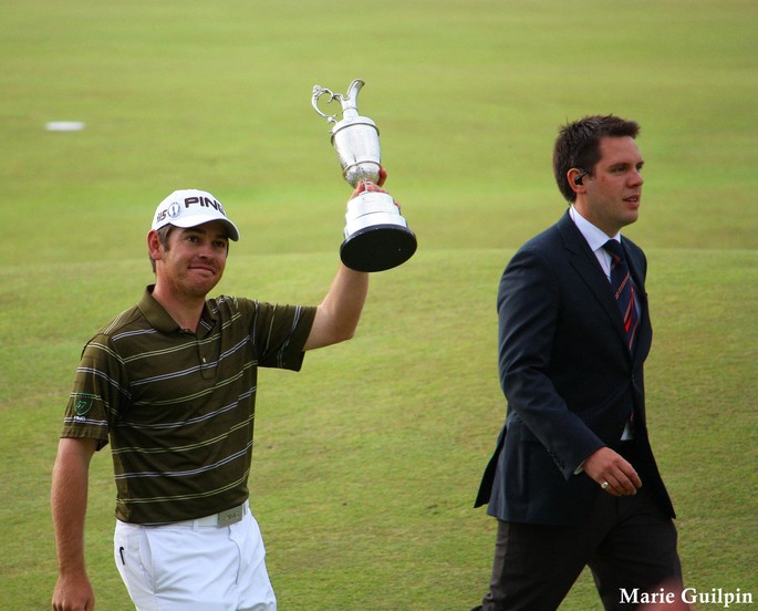 Louis Oosthuizen Winning the Open