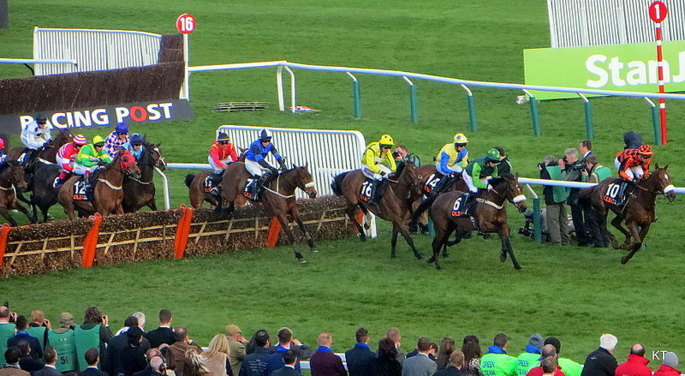 Mare's Hurdle at Cheltenham Racecourse