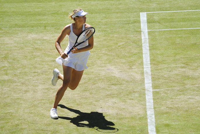 Maria Sharapova at Wimbledon