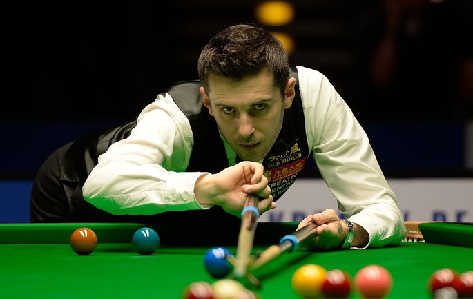 Mark Selby at World Snooker Championships