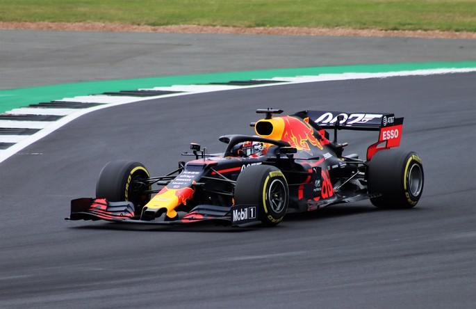 Max Verstappen Driving for Red Bull