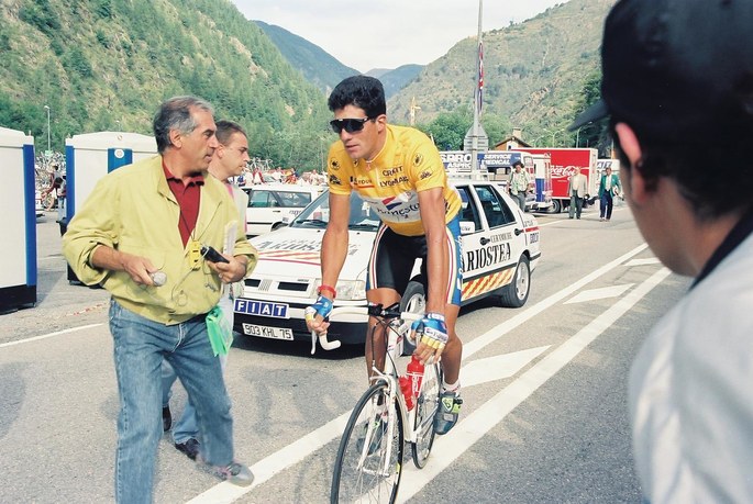 Miguel Indurain in the Tour de France