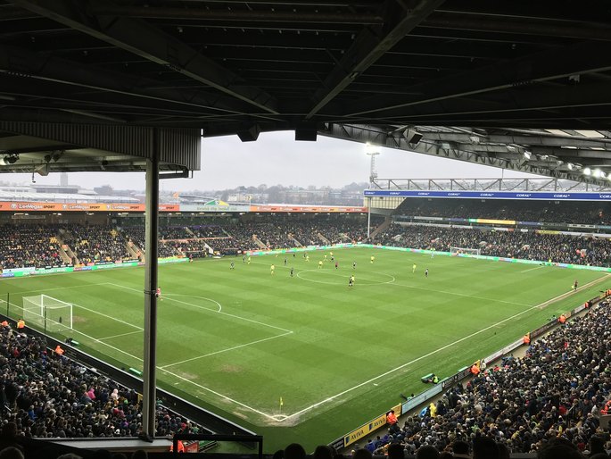 Norwich City Match at Carrow Road