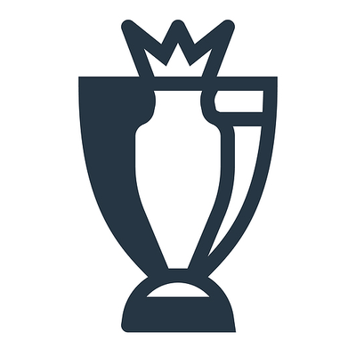 Premier League Style Trophy Icon