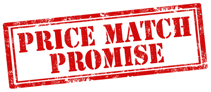 Price Match Promise Red Stamp