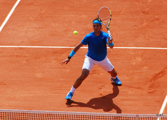 Rafael Nadal at Roland Garros