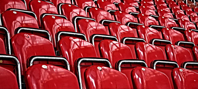 Red Stadium Seating