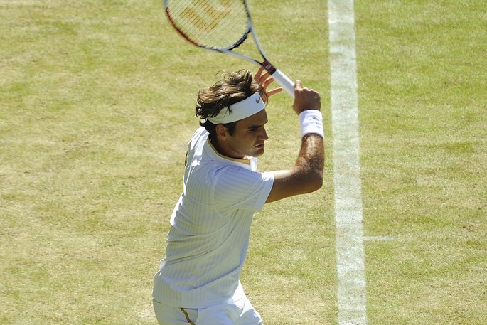 Roger Federer at Wimbledon