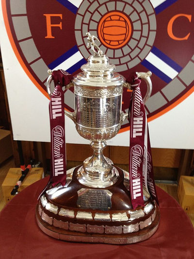Scottish Cup won by Heart of Midlothian