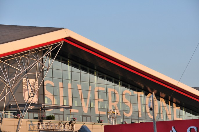 Silverstone Grandstand Roof Close Up