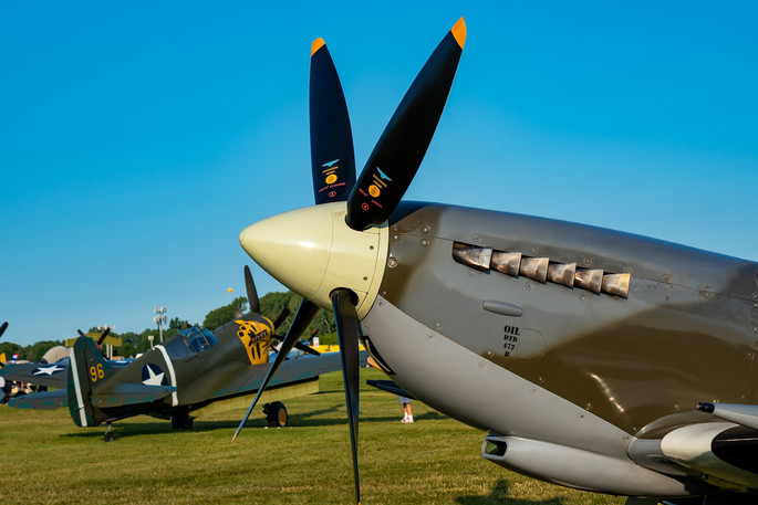 Spitfire Nose Cone and Propeller