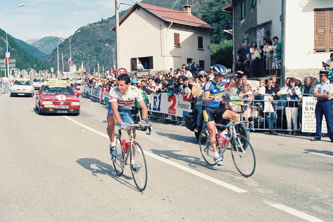 Stephen Roche in the Tour de France