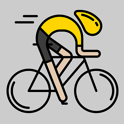 Tour de France Yellow Jersey Icon