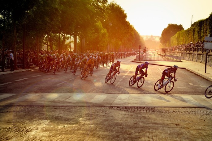 Tour de France in Paris