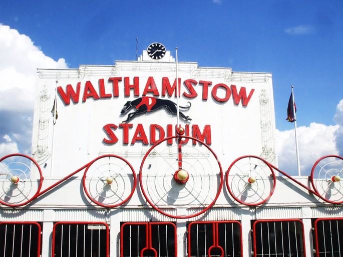 Walthamstow Stadium Art Deco Entrance