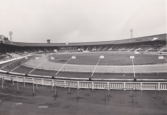 White City Greyhound Stadium in London