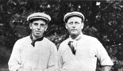 Golfers Willie Anderson and Alex Smith