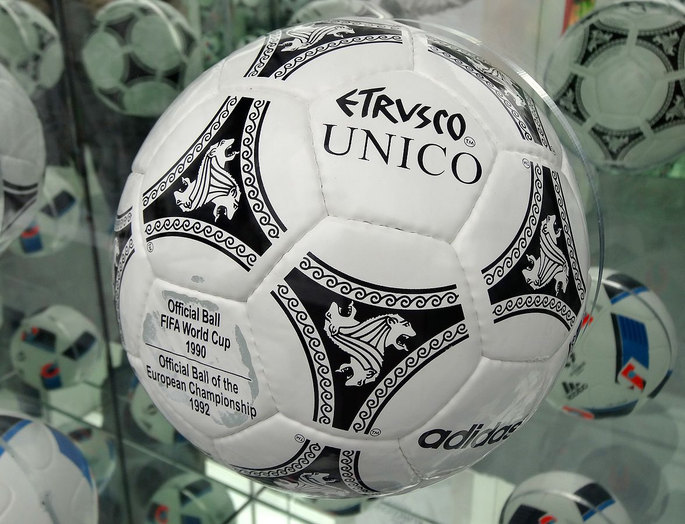 World Cup 1990 and Euro 1992 Official Match Ball