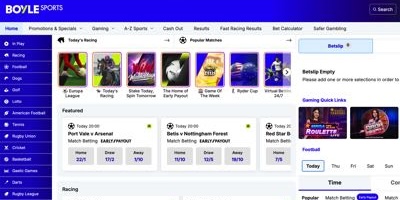 BoyleSports Screenshot